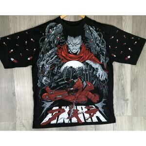 VINTAGE 1988 Anime AKIRA ‘TETSUO AWAKENING’  AOP T-shirt Modern 2XL